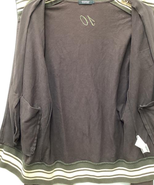 BURBERRY BLACK LABEL（バーバリーブラックレーベル）BURBERRY BLACK LABEL (バーバリーブラックレーベル) トラックジャケット　BMV52-515-58 ブラウン サイズ:2の古着・服飾アイテム