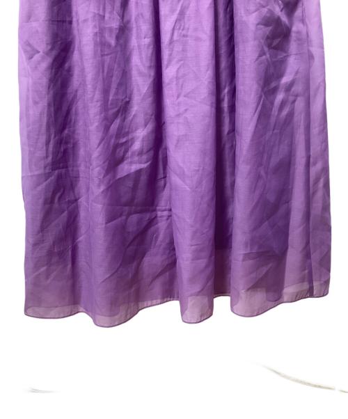 INED（イネド）INED (イネド) シアーワンピース レッド サイズ:7の古着・服飾アイテム