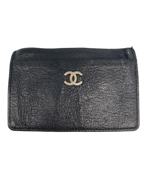 CHANEL（シャネル）CHANEL (シャネル) ココマークカードケース ブラックの古着・服飾アイテム