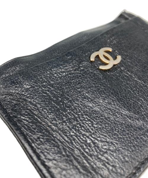CHANEL（シャネル）CHANEL (シャネル) ココマークカードケース ブラックの古着・服飾アイテム