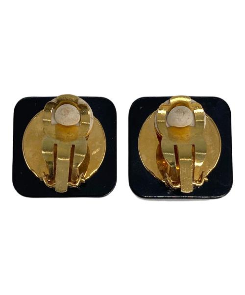 CHANEL（シャネル）CHANEL (シャネル) ココマークイヤリング ブラックの古着・服飾アイテム