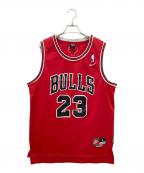 NIKE TEAMナイキチーム）の古着「ノースリーブゲームシャツ」｜レッド