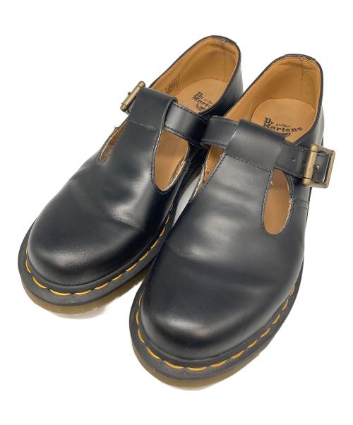 Dr.Martens（ドクターマーチン）Dr.Martens (ドクターマーチン) POLLEY Tバーシューズ ブラック サイズ:UK5の古着・服飾アイテム