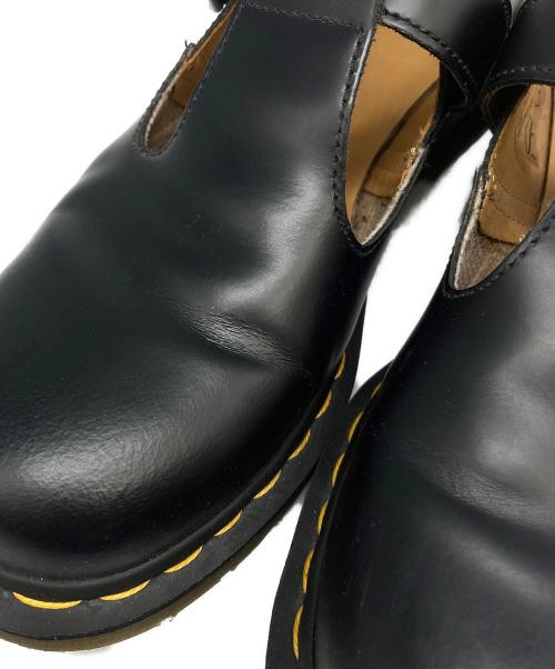 Dr.Martens（ドクターマーチン）Dr.Martens (ドクターマーチン) POLLEY Tバーシューズ ブラック サイズ:UK5の古着・服飾アイテム