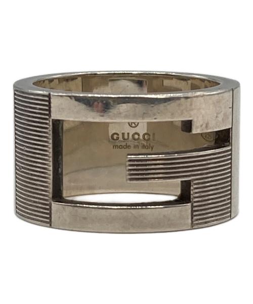 GUCCI（グッチ）GUCCI (グッチ) ブランテッドGリング サイズ:14の古着・服飾アイテム