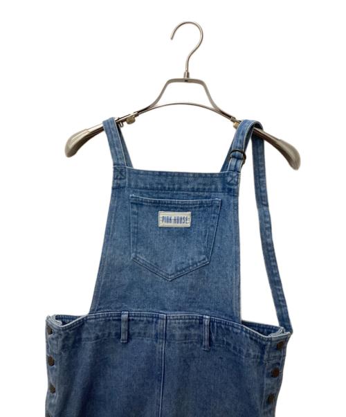 PINKHOUSE（ピンクハウス）PINKHOUSE (ピンクハウス) デニムサロペット インディゴ サイズ:Ｆの古着・服飾アイテム