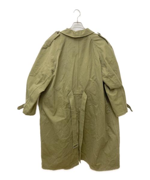 French Army（フランス軍）French Army (フランス軍) M35モーターサイクルコート オリーブ サイズ:不明の古着・服飾アイテム