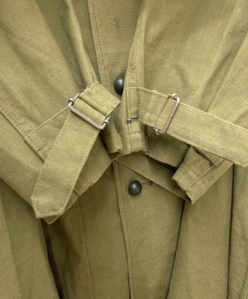 French Army（フランス軍）French Army (フランス軍) M35モーターサイクルコート オリーブ サイズ:不明の古着・服飾アイテム