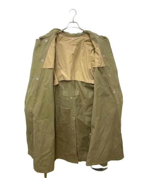French Army（フランス軍）French Army (フランス軍) M35モーターサイクルコート オリーブ サイズ:不明の古着・服飾アイテム