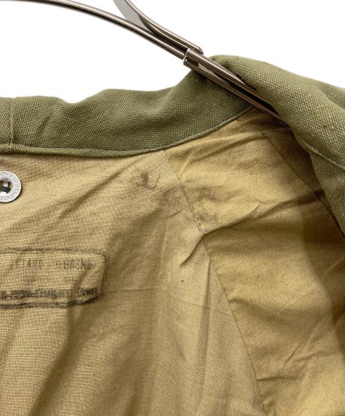 French Army（フランス軍）French Army (フランス軍) M35モーターサイクルコート オリーブ サイズ:不明の古着・服飾アイテム