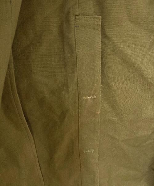 French Army（フランス軍）French Army (フランス軍) M35モーターサイクルコート オリーブ サイズ:不明の古着・服飾アイテム