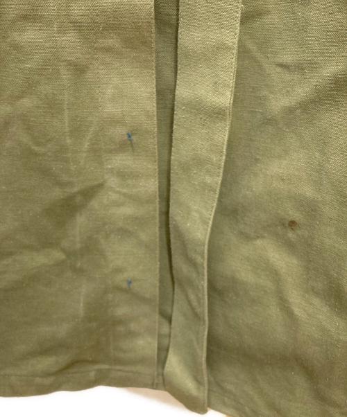 French Army（フランス軍）French Army (フランス軍) M35モーターサイクルコート オリーブ サイズ:不明の古着・服飾アイテム