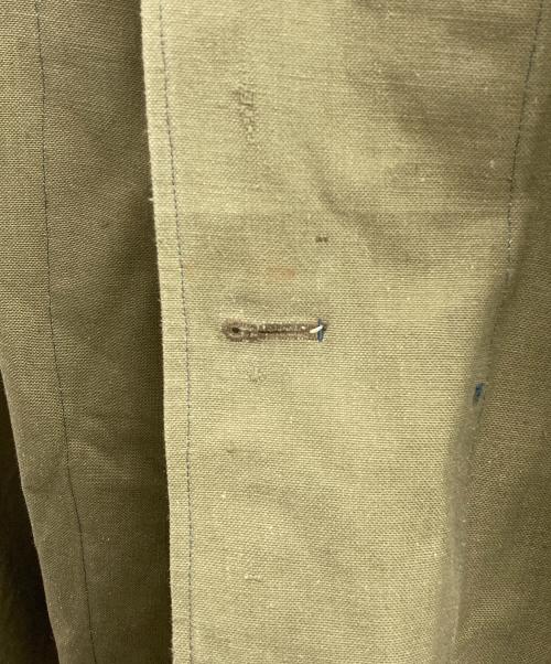 French Army（フランス軍）French Army (フランス軍) M35モーターサイクルコート オリーブ サイズ:不明の古着・服飾アイテム