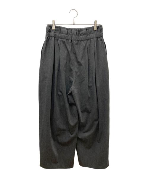 mizuiro-ind（ミズイロインド）mizuiro-ind (ミズイロインド) ワイドパンツ グレー サイズ:表記なしの古着・服飾アイテム