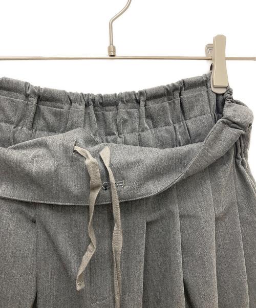 mizuiro-ind（ミズイロインド）mizuiro-ind (ミズイロインド) ワイドパンツ グレー サイズ:表記なしの古着・服飾アイテム