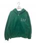 GAP（ギャップ）の古着「30th アニバーサリー ヘビーウェイト フレンチテリー GAPロゴ ジップアップパーカー」｜グリーン