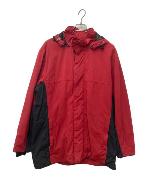 Eddie Bauer（エディーバウアー）Eddie Bauer  (エディーバウアー) マウンテンパーカー レッド サイズ:Lの古着・服飾アイテム