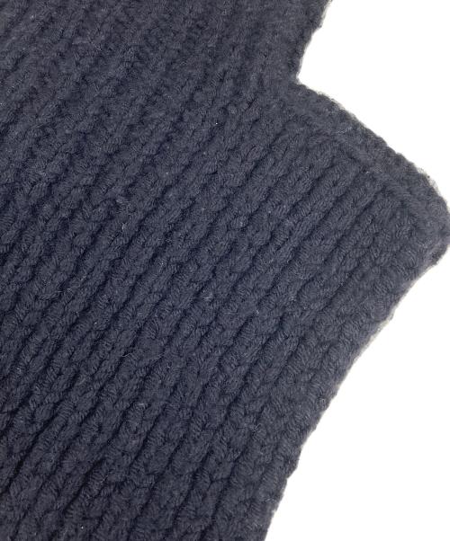 MAYDI HANDMADE（マイデイ ハンドメイド）MAYDI HANDMADE (マイデイ ハンドメイド) ‘SKY‘ニットベスト ブラック サイズ:Uの古着・服飾アイテム