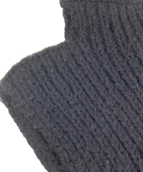 MAYDI HANDMADE（マイデイ ハンドメイド）MAYDI HANDMADE (マイデイ ハンドメイド) ‘SKY‘ニットベスト ブラック サイズ:Uの古着・服飾アイテム