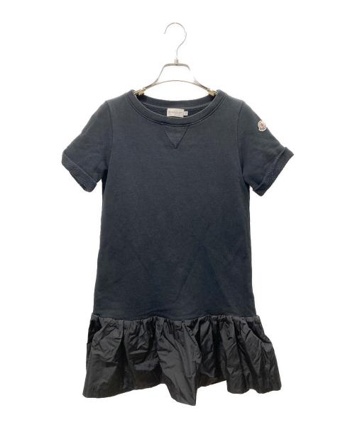 MONCLER（モンクレール）MONCLER (モンクレール) ショートスリーブワンピース ブラック サイズ:XSの古着・服飾アイテム
