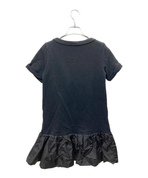 MONCLER（モンクレール）MONCLER (モンクレール) ショートスリーブワンピース ブラック サイズ:XSの古着・服飾アイテム