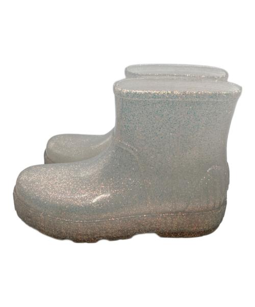 UGG（アグ）UGG (アグ) レインブーツ　Drizlita Glitter　1138370 ホワイト サイズ:24の古着・服飾アイテム