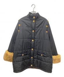 GUCCI（グッチ）の古着「インターロッキングG 2WAY ダウンコート」｜ブラック