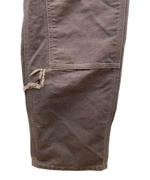 CarHartt（カーハート）CarHartt (カーハート) ダブルニーダックペインターパンツ　B136-DKB ブラウン サイズ:96cm (W38)の古着・服飾アイテム