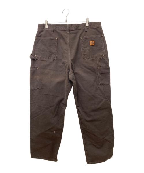 CarHartt（カーハート）CarHartt (カーハート) ダブルニーダックペインターパンツ　B136-DKB ブラウン サイズ:96cm (W38)の古着・服飾アイテム