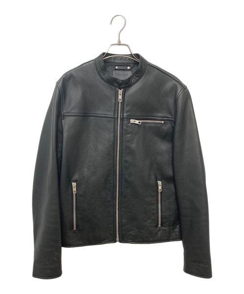 COACH（コーチ）COACH (コーチ) シングルライダースジャケット ブラック サイズ:Mの古着・服飾アイテム