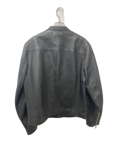 COACH（コーチ）COACH (コーチ) シングルライダースジャケット ブラック サイズ:Mの古着・服飾アイテム