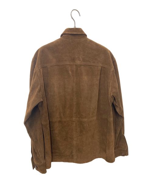 GAP（ギャップ）GAP (ギャップ) スウェードジャケット ブラウン サイズ:XSの古着・服飾アイテム