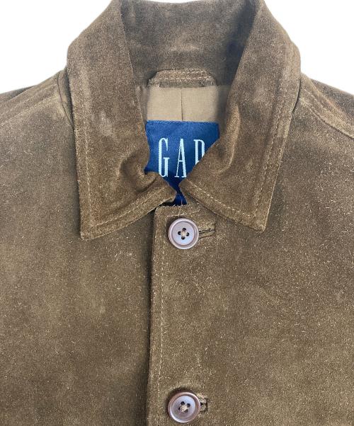 GAP（ギャップ）GAP (ギャップ) スウェードジャケット ブラウン サイズ:XSの古着・服飾アイテム
