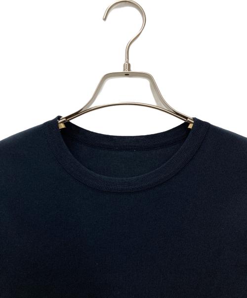 SOEJU（ソージュ）SOEJU (ソージュ) 5部袖ニットソー　S-02-NT-003 ネイビー サイズ:Mの古着・服飾アイテム