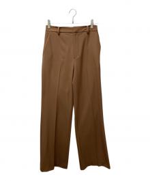 FRAMeWORK（フレームワーク）の古着「裏起毛フレアパンツ　25030220414340」｜キャメル