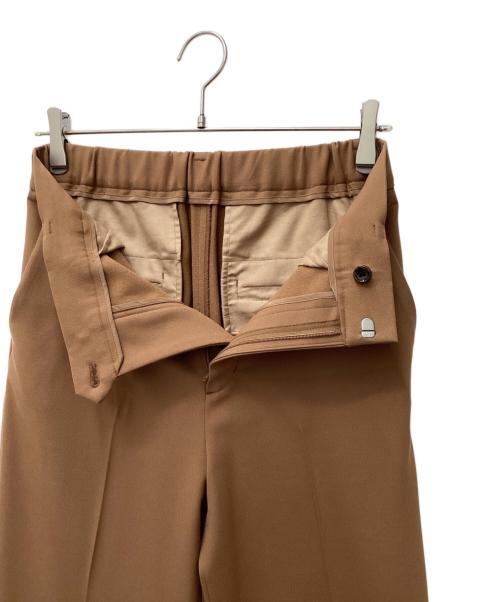 FRAMeWORK（フレームワーク）FRAMeWORK (フレームワーク) 裏起毛フレアパンツ　25030220414340 キャメル サイズ:M(38)の古着・服飾アイテム