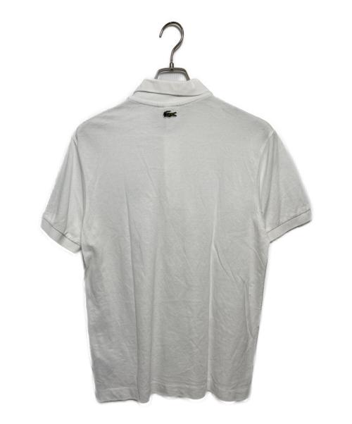 LACOSTE（ラコステ）LACOSTE (ラコステ) NETFLIX (ネットフリックス) ポロシャツ ホワイト サイズ:4の古着・服飾アイテム