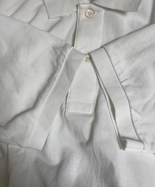 LACOSTE（ラコステ）LACOSTE (ラコステ) NETFLIX (ネットフリックス) ポロシャツ ホワイト サイズ:4の古着・服飾アイテム