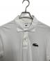 LACOSTE (ラコステ) NETFLIX (ネットフリックス) ポロシャツ ホワイト サイズ:4：5000円
