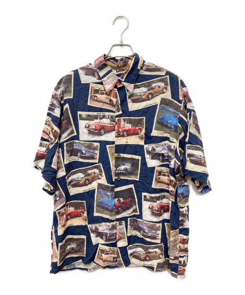 reyn spooner（レイン スプナー）reyn spooner (レイン スプナー) 車柄シャツ ネイビー サイズ:表記なしの古着・服飾アイテム