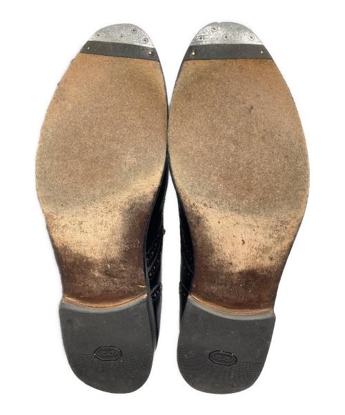 Ed Meier（エドワードマイヤー）Ed Meier (エドワードマイヤー) ウィングチップシューズ ブラック サイズ:表記なしの古着・服飾アイテム