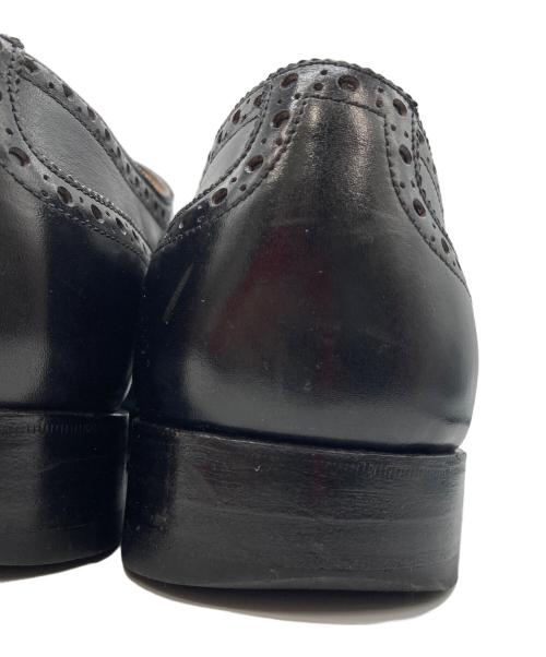 Ed Meier（エドワードマイヤー）Ed Meier (エドワードマイヤー) ウィングチップシューズ ブラック サイズ:表記なしの古着・服飾アイテム