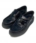 CLARKSクラークス）の古着「シューズ」｜ブラック