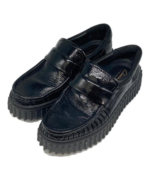 CLARKS（クラークス）CLARKS (クラークス) シューズ ブラック サイズ:22.5の古着・服飾アイテム