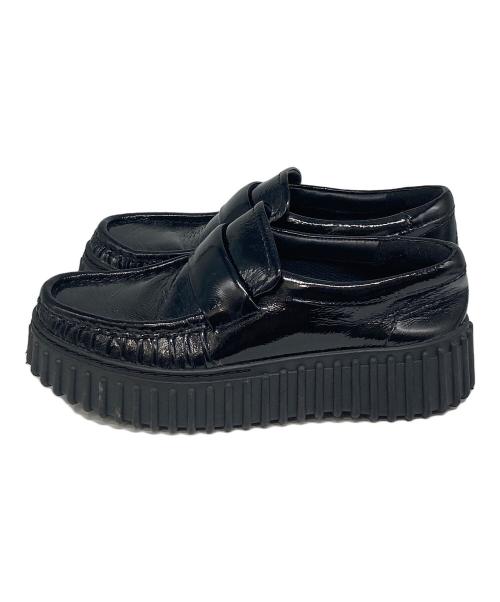 CLARKS（クラークス）CLARKS (クラークス) シューズ ブラック サイズ:22.5の古着・服飾アイテム