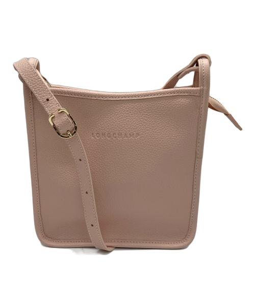 LONGCHAMP（ロンシャン）LONGCHAMP (ロンシャン) ルフローネクロスボディジップショルダーバッグ ピンクの古着・服飾アイテム