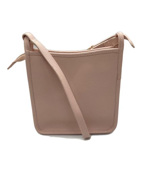 LONGCHAMP（ロンシャン）LONGCHAMP (ロンシャン) ルフローネクロスボディジップショルダーバッグ ピンクの古着・服飾アイテム