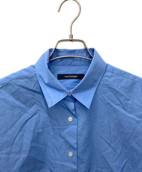martinique（マルティニーク）martinique (マルティニーク) Essential スタンダードシャツ サックス サイズ:表記なしの古着・服飾アイテム