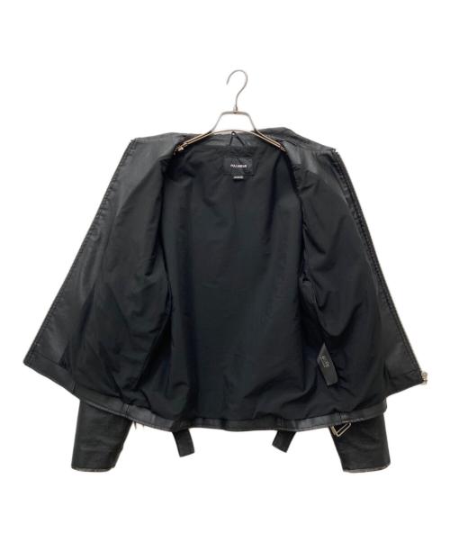 PULL&BEAR（プル・アンド・ベア）PULL&BEAR (プル・アンド・ベア) フェイクレザージャケット　3710/505/800 ブラック サイズ:Mの古着・服飾アイテム
