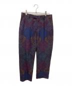 ETROエトロ）の古着「ペイズリー柄スラックス」｜パープル
